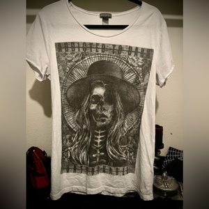 Goth H&M Men’s White Tee